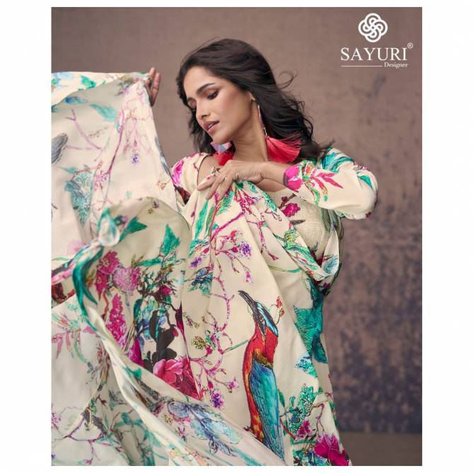 Masakali By Sayuri Crepe Silk Designer Party Wear Readymade Suits Wholesale Market In Surat